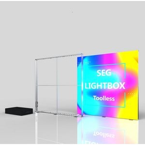 Double Sided Advertising Display SEG Toolless Lightbox