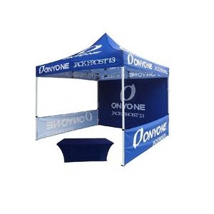 10'x10' canopy tent with walls Kit with stretch table cover