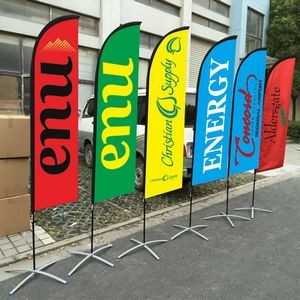 7' Razor Double-Sided Sail Flag Banners Kit