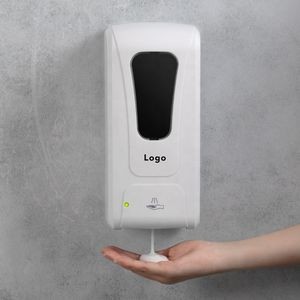 Custom-Made Logo Wall Hung Style-Auto Hand Sanitizer Dispenser