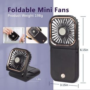 5 in 1 Mini fan power bank