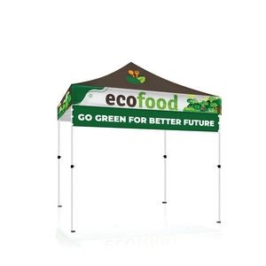 10x10 TENT VALANCE BANNER (Double Sided)