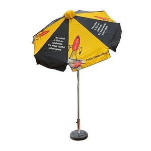 Premium Tilting Patio Umbrella w/ Valances
