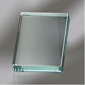 Flat Edge Crystal Paperweight