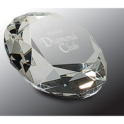 Crystal Diamond Paperweight