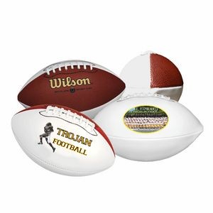 10" Wilson® Mid-Size Synthetic Leather Signature Football