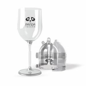 11½ Oz. Deluxe Portable-Collapsible Wine Glass