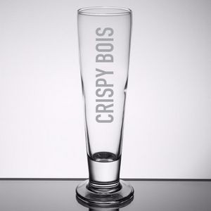 Deep Etched or Laser Engraved Libbey® 3823 Catalina 14 oz. Tall Footed Pilsner Glass