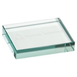 Jade Glass Paperweight (4