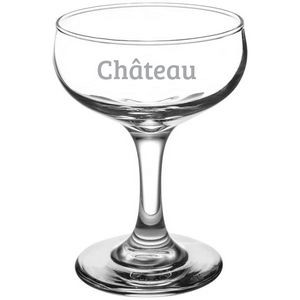Deep Etched or Laser Engraved Libbey 3773 Embassy 5.5 oz. Champagne Glass