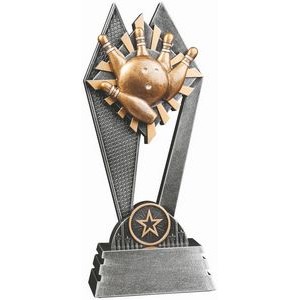 8" Bowling Sun Ray Award