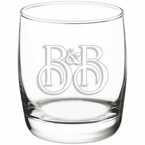 Deep Etched or Laser Engraved Acopa 9 oz. Rocks / Old Fashioned Glass