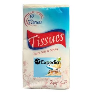 Tissue Pack With Custom Label