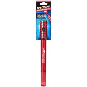 Flashlight-Glow Stick & Emergency Whistle