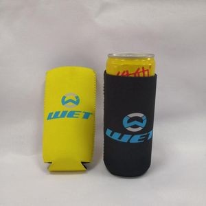 SLIM 12 oz. Can Cooler, Collapsible "Neoprene"