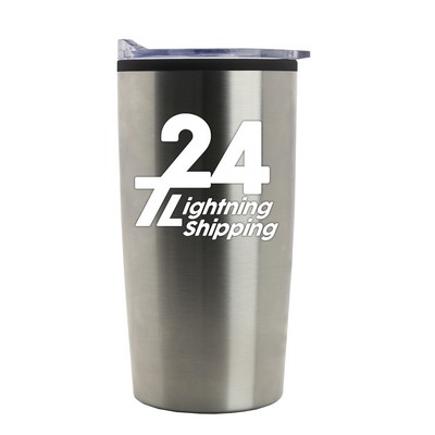 18 Oz. Stainless Steel Tumbler With Polypropylene Liner