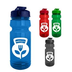 24 oz. UpCycle Sports bottle with USA Flip lid