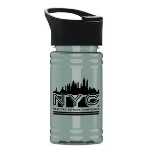 16 Oz. Upcycle Mini Rpet Sports Bottle w/Pop-Up Sip Lid