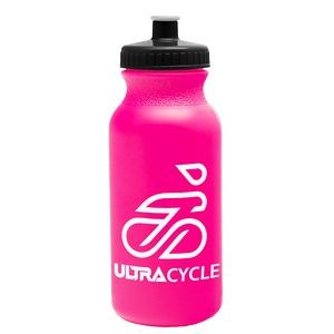 Omni Circular - 20 oz. Circular Bike Bottles with Push pull lid