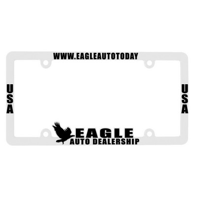 Full View Hi-Impact 3D License Plate Frame (Abs)