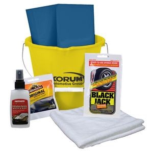 Detailing Car Wash Kit With Assorted Cleaners