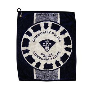 Jacquard woven cotton towel Bag Size (16