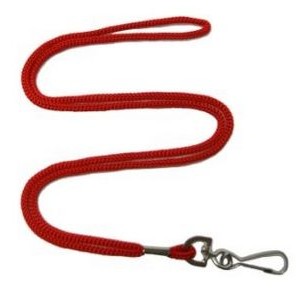 20" Kemp USA Red Premium Rope Lanyard