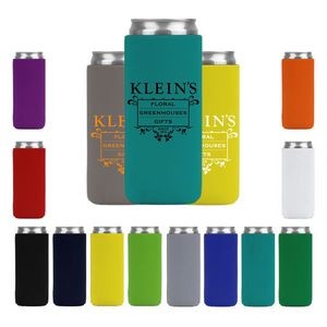 Slim Collapsible Neoprene Can Cooler