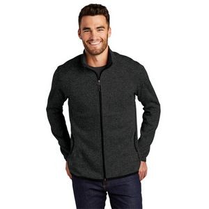 Full-Zip Sweater Fleece Jacket