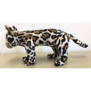 The Prowling Cat, a Sleek and Spotted Custom Feline Plush