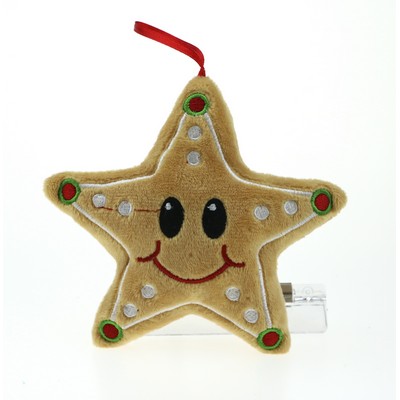 Gingerbread Star, A Petite Promotional Plush for Christmas
