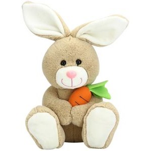 The Velvety Rabbit with Carrot, A Sweet Spring Custom Plush