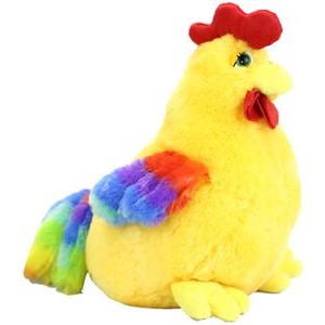 The Rainbow Winged Chicken, A Colorful Custom Companion