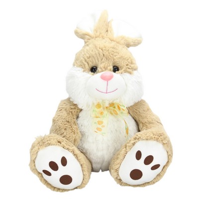 The Cozy Beige Rabbit, A Long Haired, Custom Bunny Plush