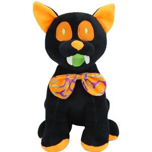 The Hypnotic Halloween Cat, A Customizable Plush