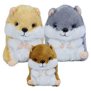 The Joyful Hamster Trio, Cute Critters in 3 Cuddly Colors
