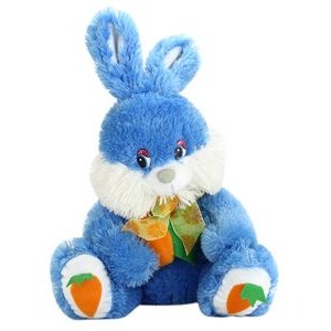 The Brilliant Blue Bunny, A Springtime Promotional Plush