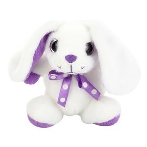 The Popping Purple Rabbit, A Wide Eyed, Custom Plush Bunny