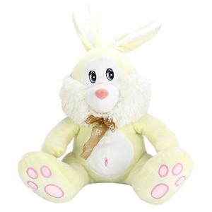 The Winsome Yellow Rabbit, A Large, Customizable Plush Bunny