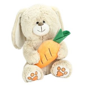 The Beige Bunny with Carrot, An Easter Promotional Plush