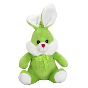 The Jolly Green Rabbit, A Plush Bunny in Bright Green Tones