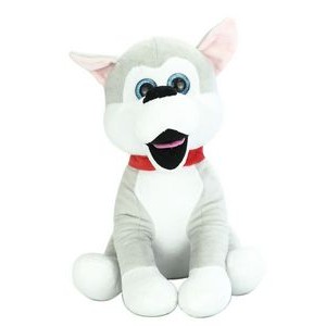 The Happy Husky, A Customizable Plush Dog