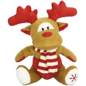 The Holiday Cheer Moose, A Handsome Plush with Accessories