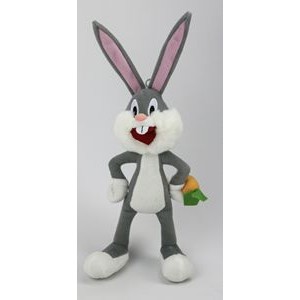 The Ready Rascal Rabbit, A Tall Plush Bunny with Carrot