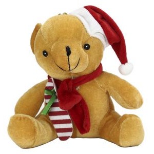 The Candy Cane Bear, A Teddy that is Ready for Christmas