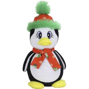 The Holiday Hat Penguin, Featuring Christmas Cap and Scarf