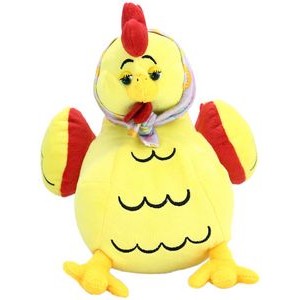 The Kerchief Chicken, A Sweet Plush Promotional Chicken