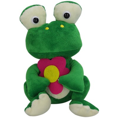 Frog with Flower, Bringing a Sense of Spring to Your Company