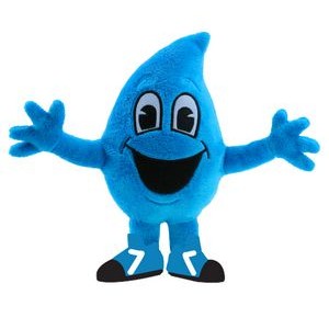 The Wacky Water Droplet, a Wet and Wild Custom Plush