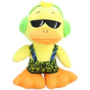The DJ Duckling, A Funky Duck with Headphones and Jumper